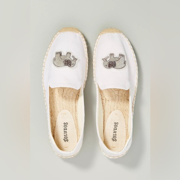 Soludos Shoes - Soludos Elephant Smoking Slipper Espadrilles Anthropologie Size 7